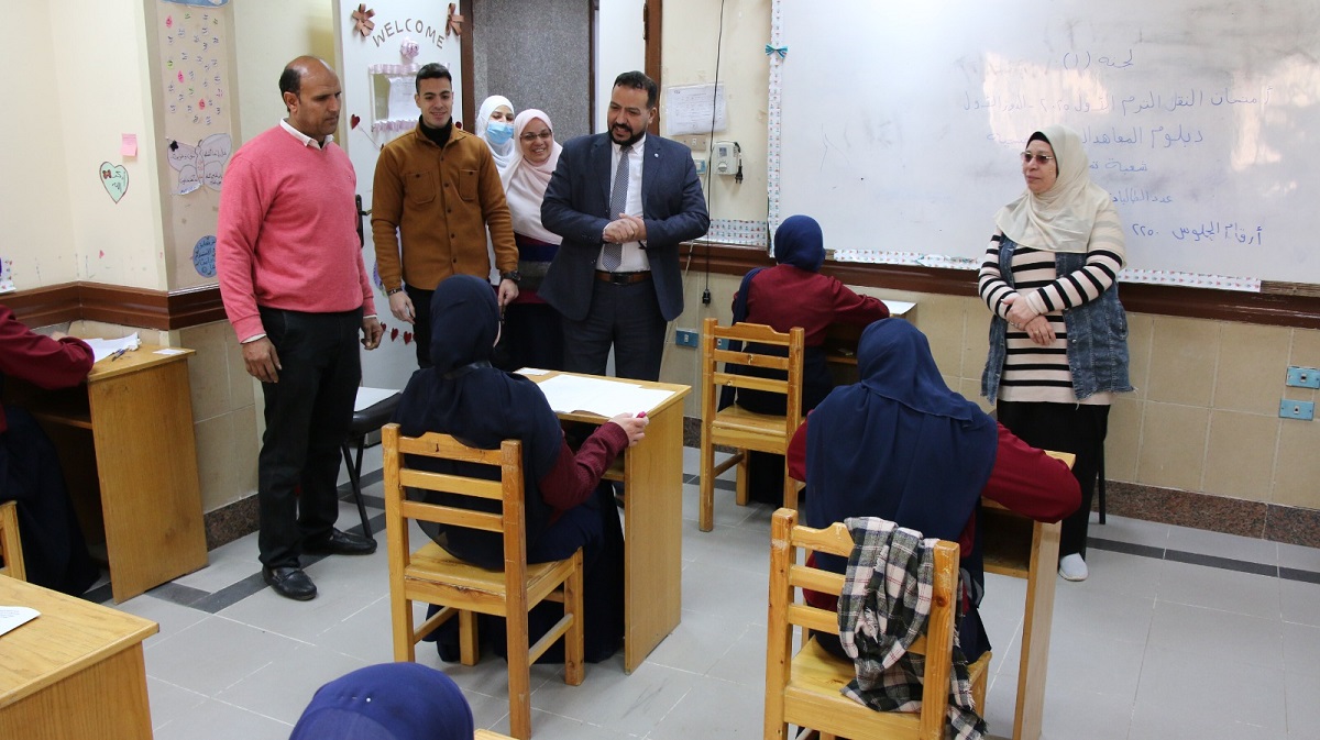 انطلاق أعمال امتحانات الفصل الدراسي الأول في معهد التمريض
